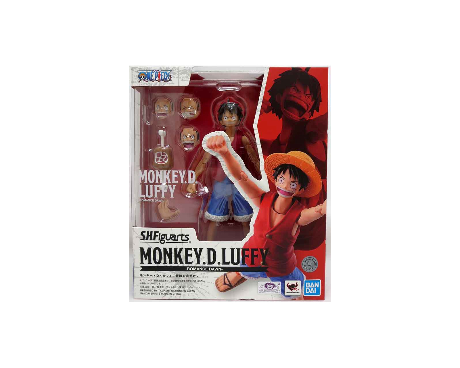 Foto 8 pulgar | Bandai Sh Figuarts One Piece - Monkey D Luffy Romance Dawn