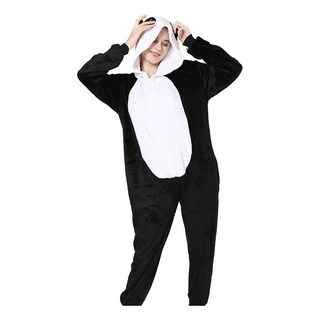Foto 2 | Mono De Pijama De Peluche Con Puntadas Kigurumi Para Cosplay Para Adultos - Venta Internacional.