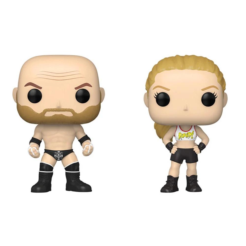 Foto 2 pulgar | Funko Pop Triple H & Ronda Rousey 2 Pack World Wrestling Entertainment