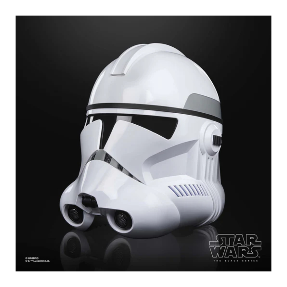 Foto 5 pulgar | Casco Electronico Star Wars The Black Series Phase Ii Clone Trooper