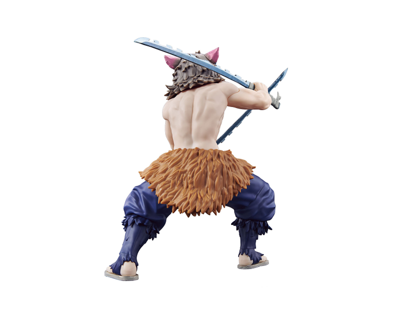 Foto 3 pulgar | Figura Bandai Demon Slayer Model Kit Hashibira Inosuke