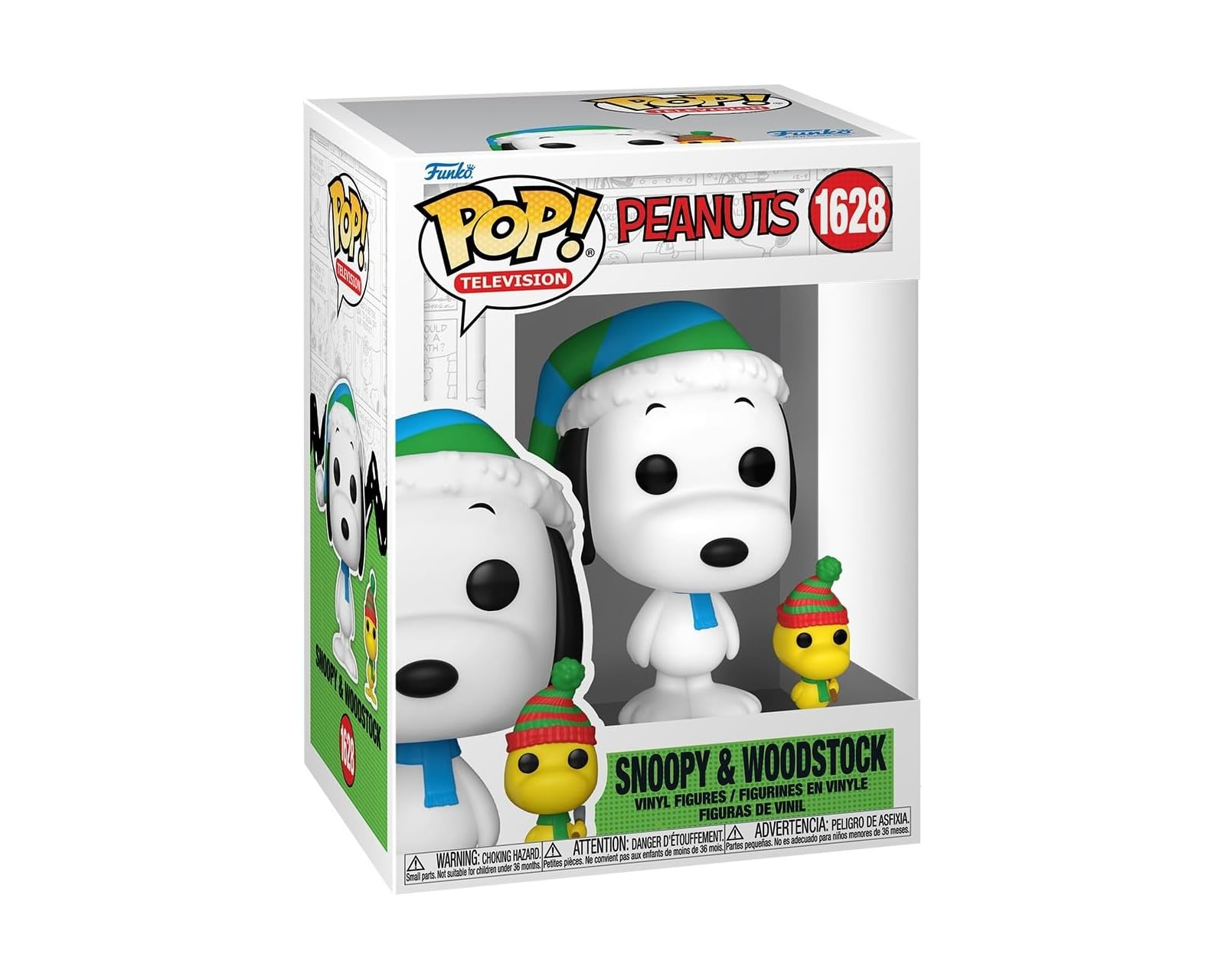 Foto 3 pulgar | Figura Funko Pop Tv Peanuts Snoopy & Woodstock 1628