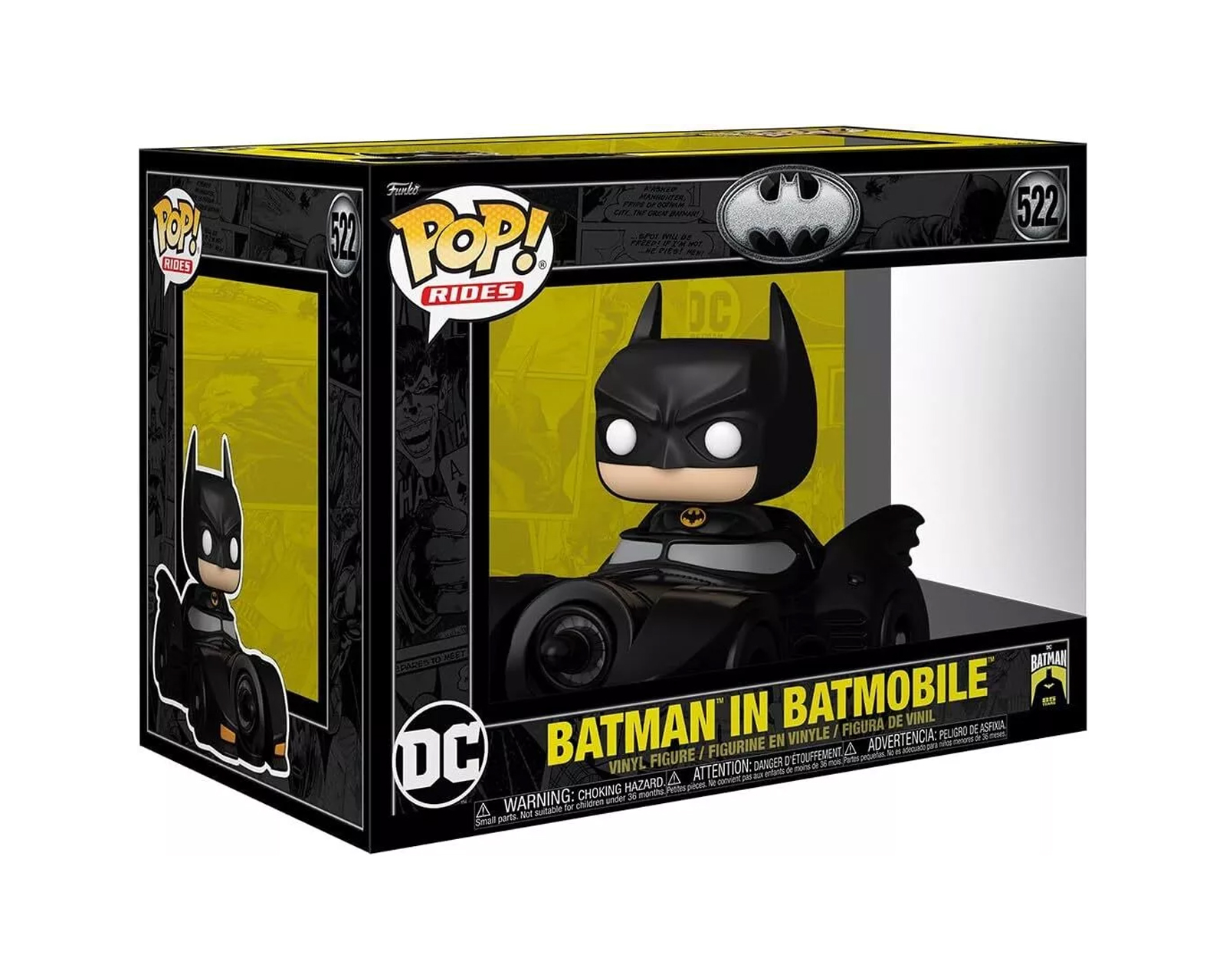 Foto 2 | Funko Pop Rides Dc Batman In Batmobile 522