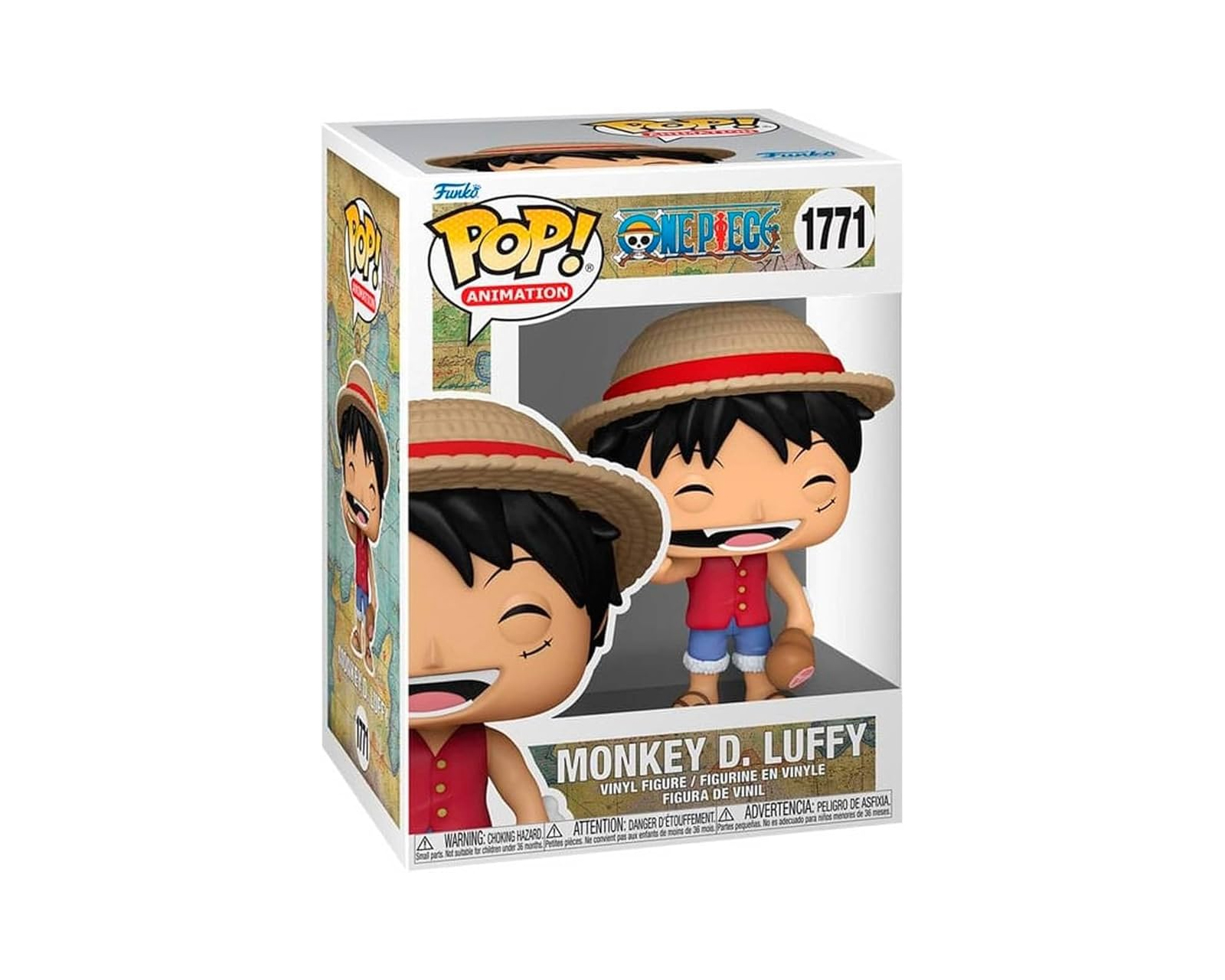 Foto 3 pulgar | Funko Pop Animation One Piece - Monkey D Luffy 1771