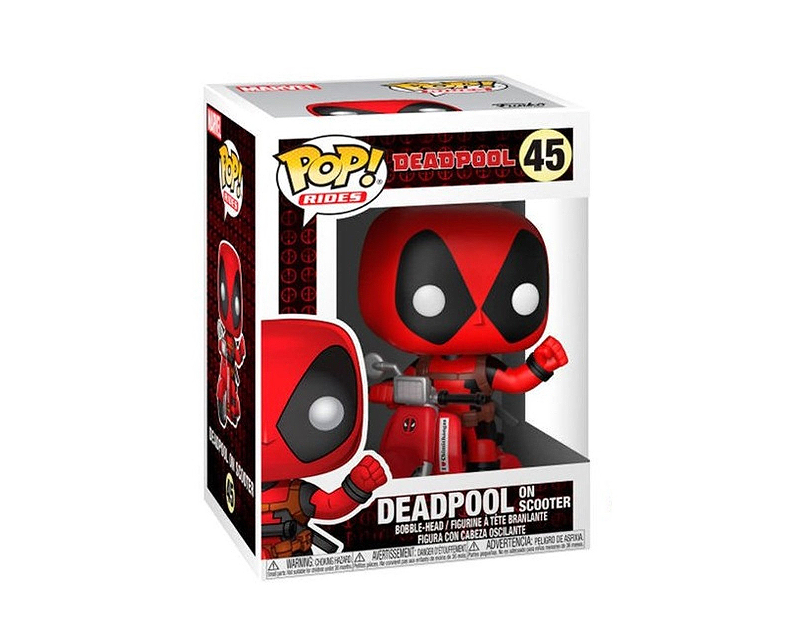 Foto 3 pulgar | Funko Pop Rides Marvel - Deadpool On Scooter 48