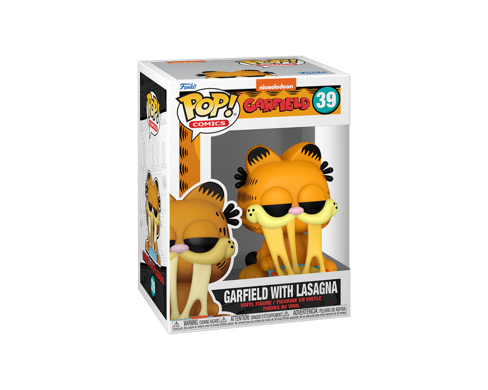 Funko Pop Comics Nickelodeon Garfield With Lasagna 39