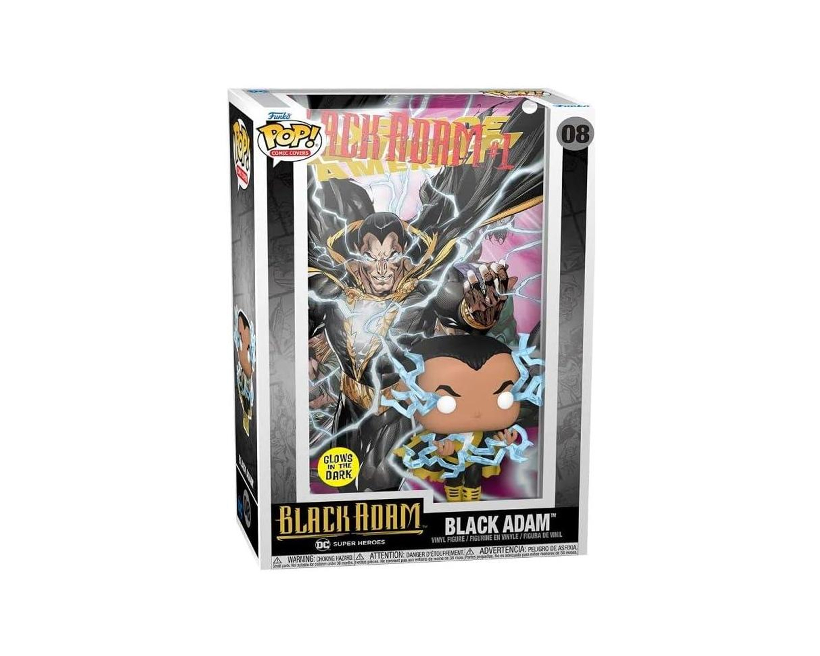 Foto 3 pulgar | Funko Pop! Comic Covers DC Black Adam No. 1