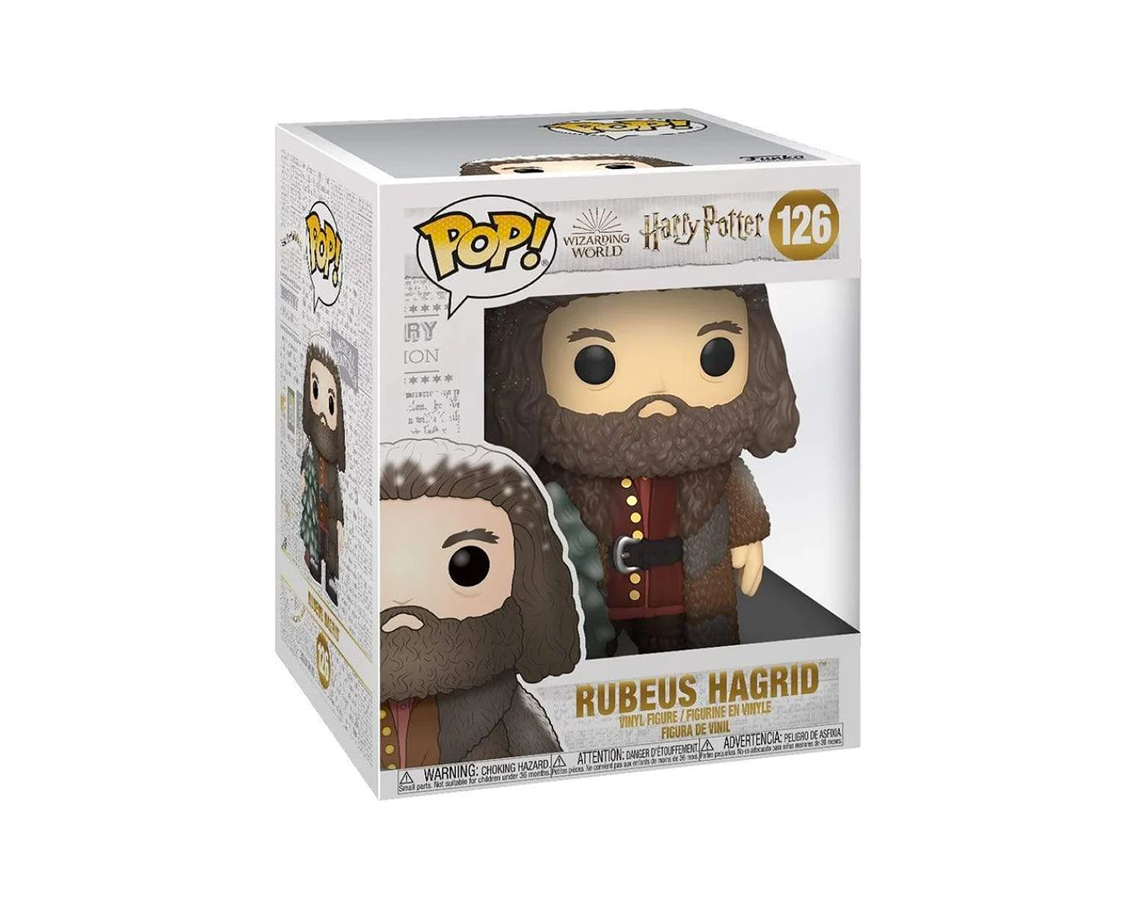 Foto 3 pulgar | Funko Pop! Harry Potter Rubeus Hagrid con Árbol de Navidad