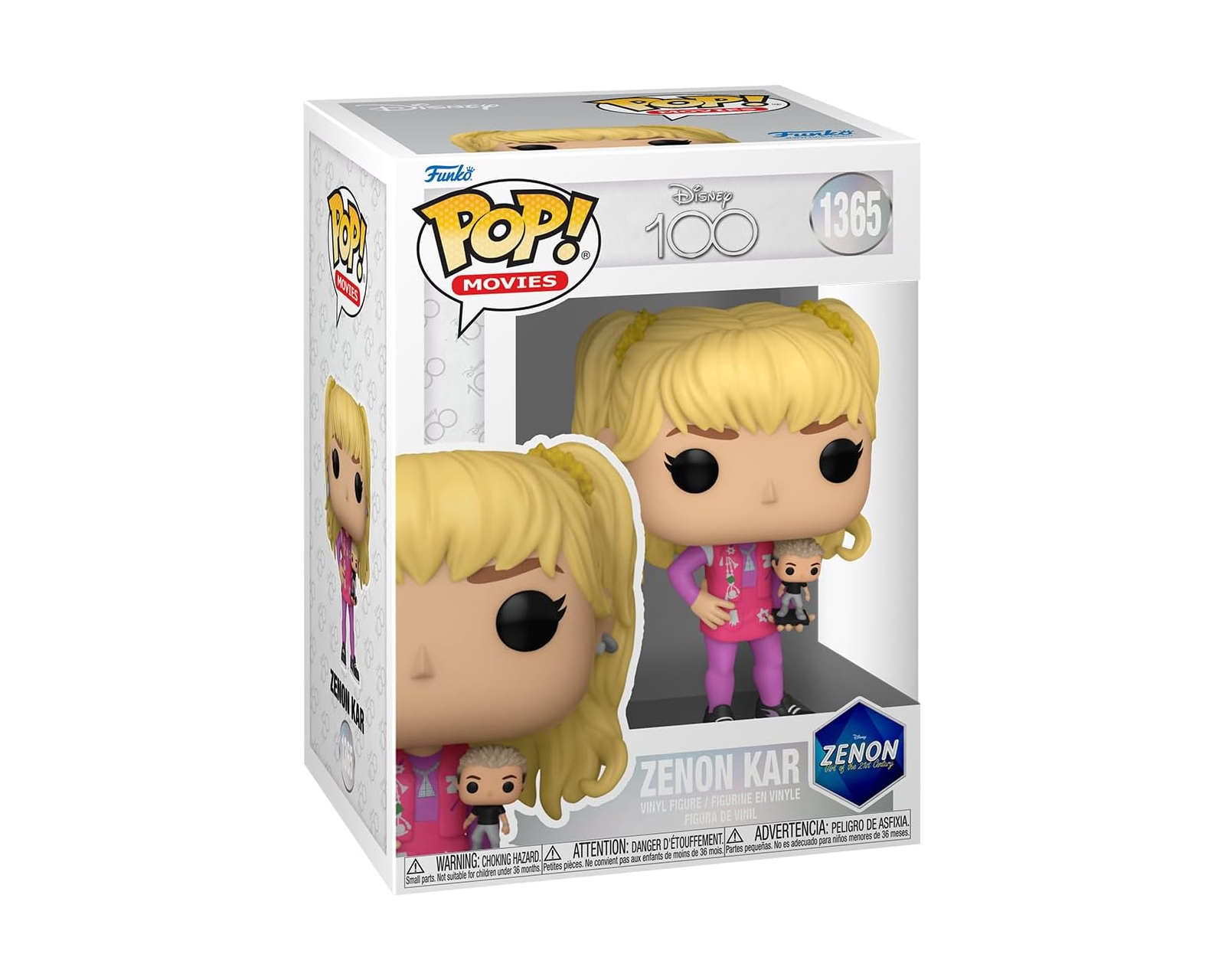 Foto 3 pulgar | Figura Funko Pop Movies Disney 100 Zenon Kar 1365