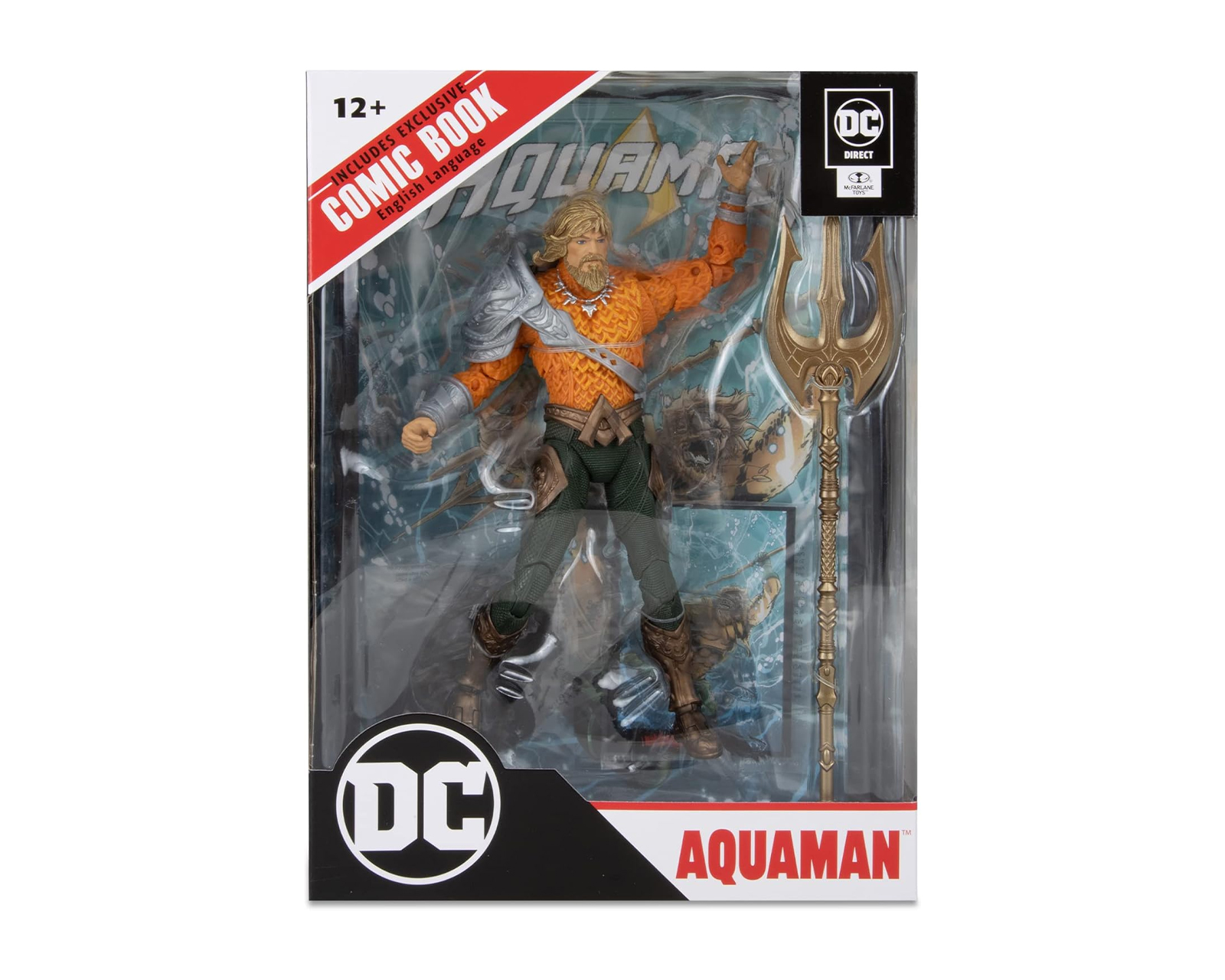 Foto 4 pulgar | Figura Mcfarlane Dc Aquaman Comic