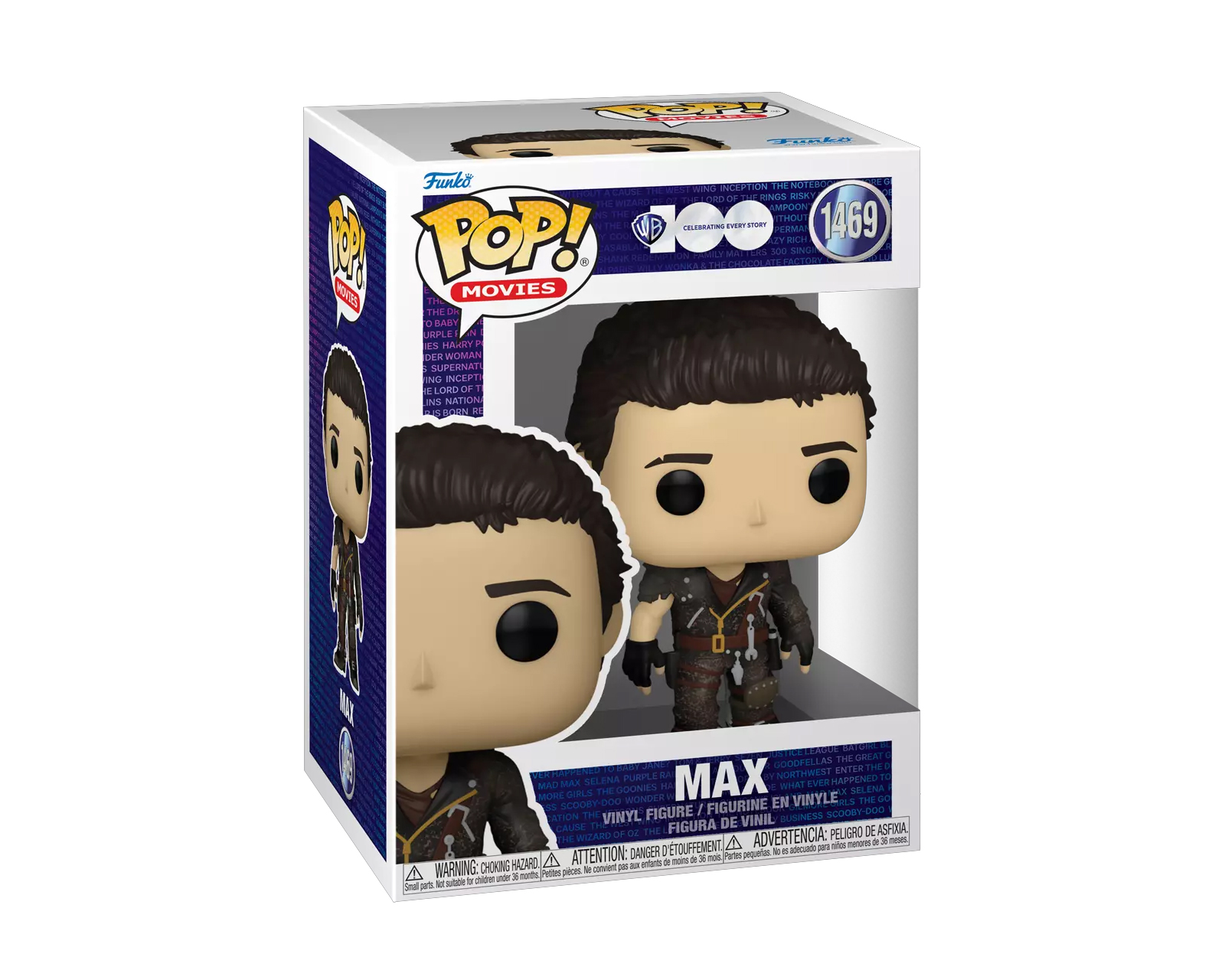 Foto 3 pulgar | Figura Funko Pop Movies Warner 100 Years Max 1469