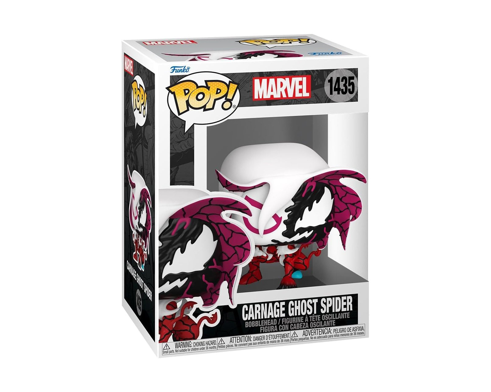 Foto 3 pulgar | Funko Pop Marvel - Carnage Ghost Spider 1435