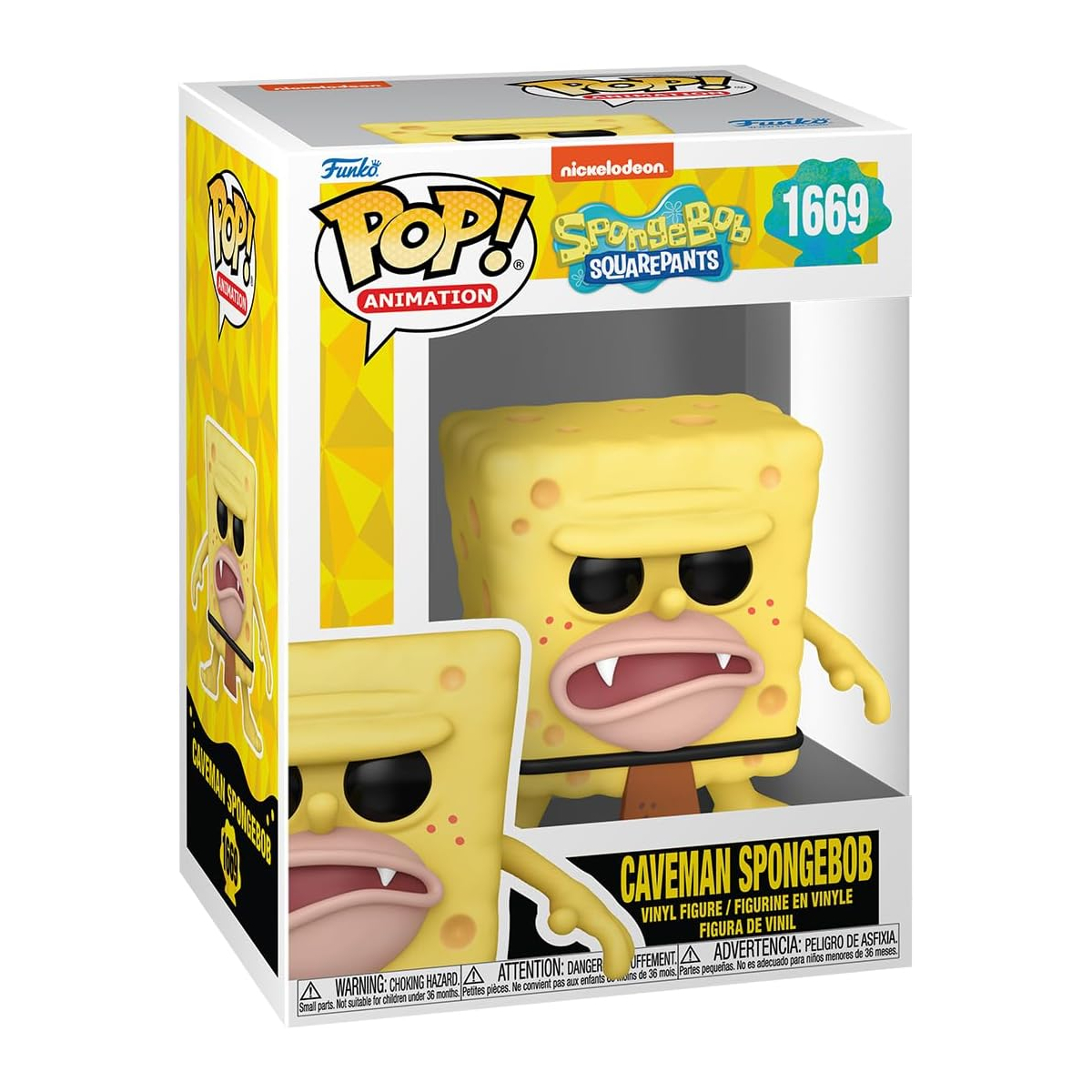 Foto 3 pulgar | Funko Caveman Spongebob 1669