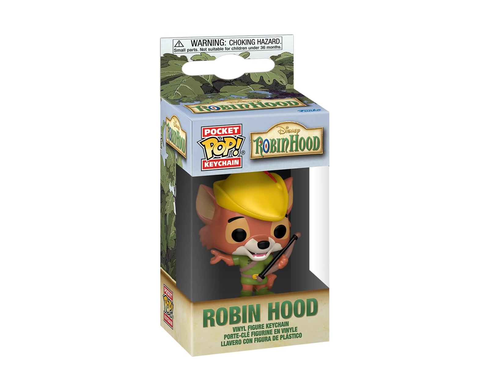 Foto 3 pulgar | Funko Pop Keychain Disney Robin Hood Llavero