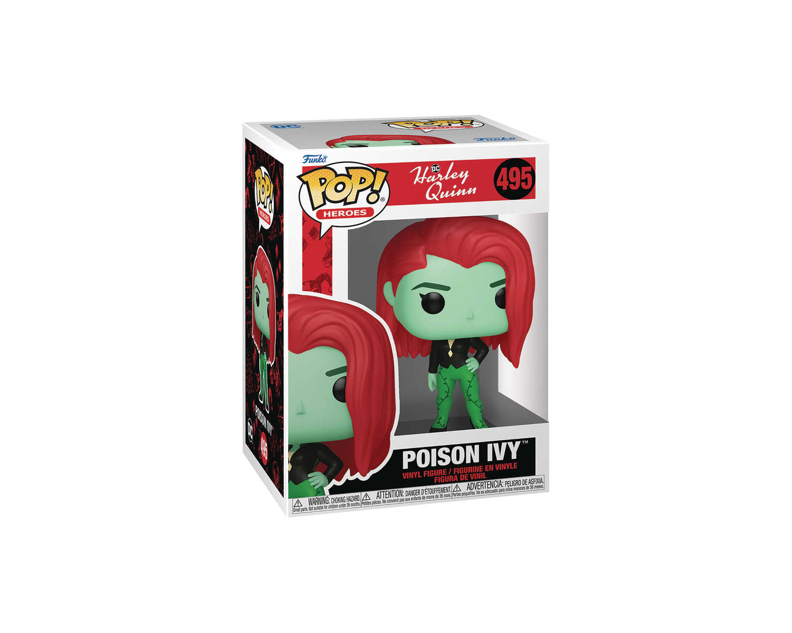 Foto 3 pulgar | Funko Pop Héroes Harley Quinn Serie Animada Poison Ivy 495