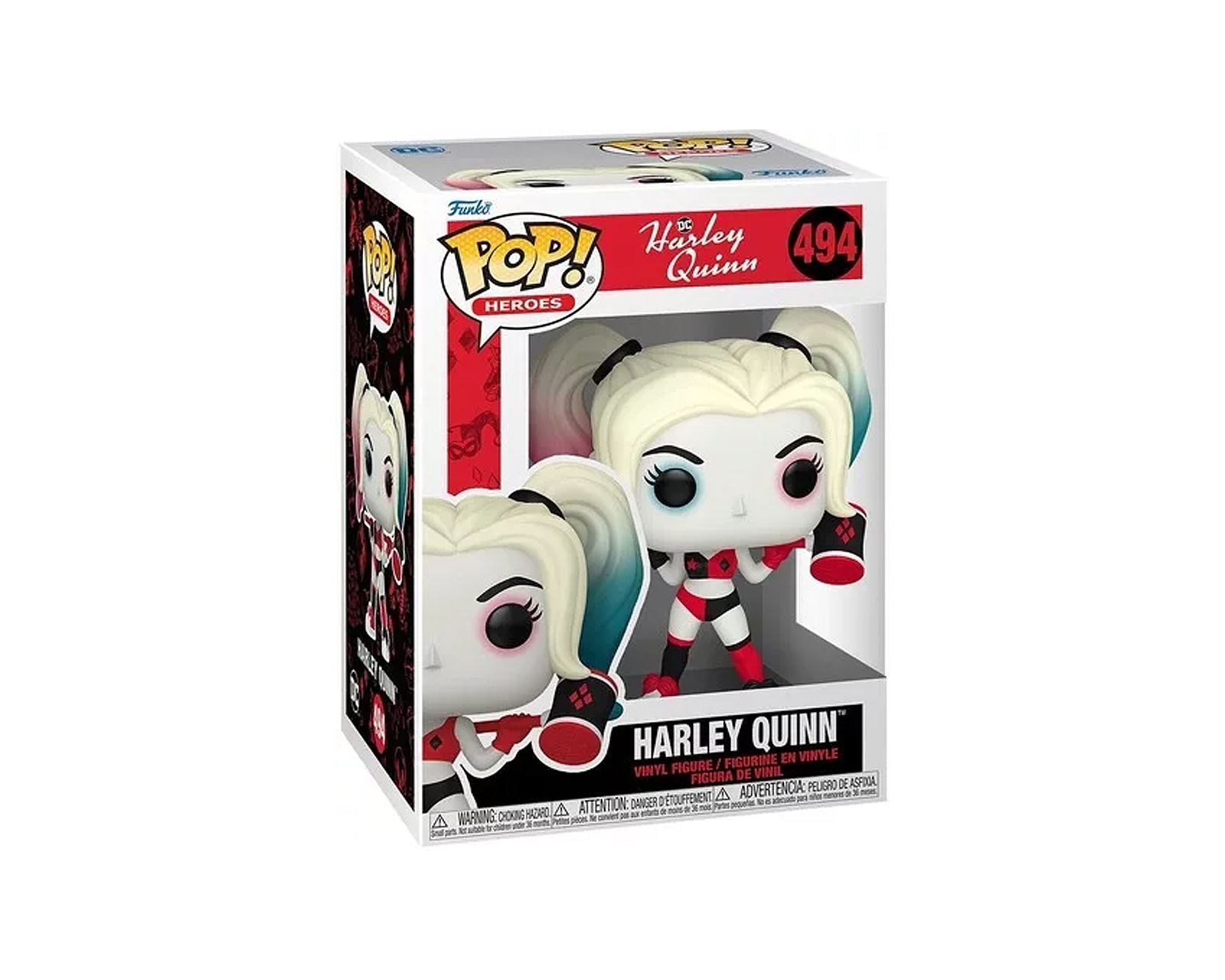 Foto 3 pulgar | Funko Pop Heroes Harley Quinn Serie Animada 494