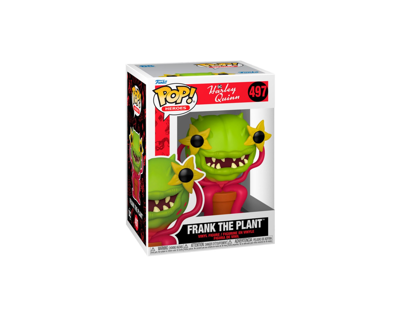 Foto 3 pulgar | Funko Pop Heroes: Harley Quinn Serie - Frank La Planta 497