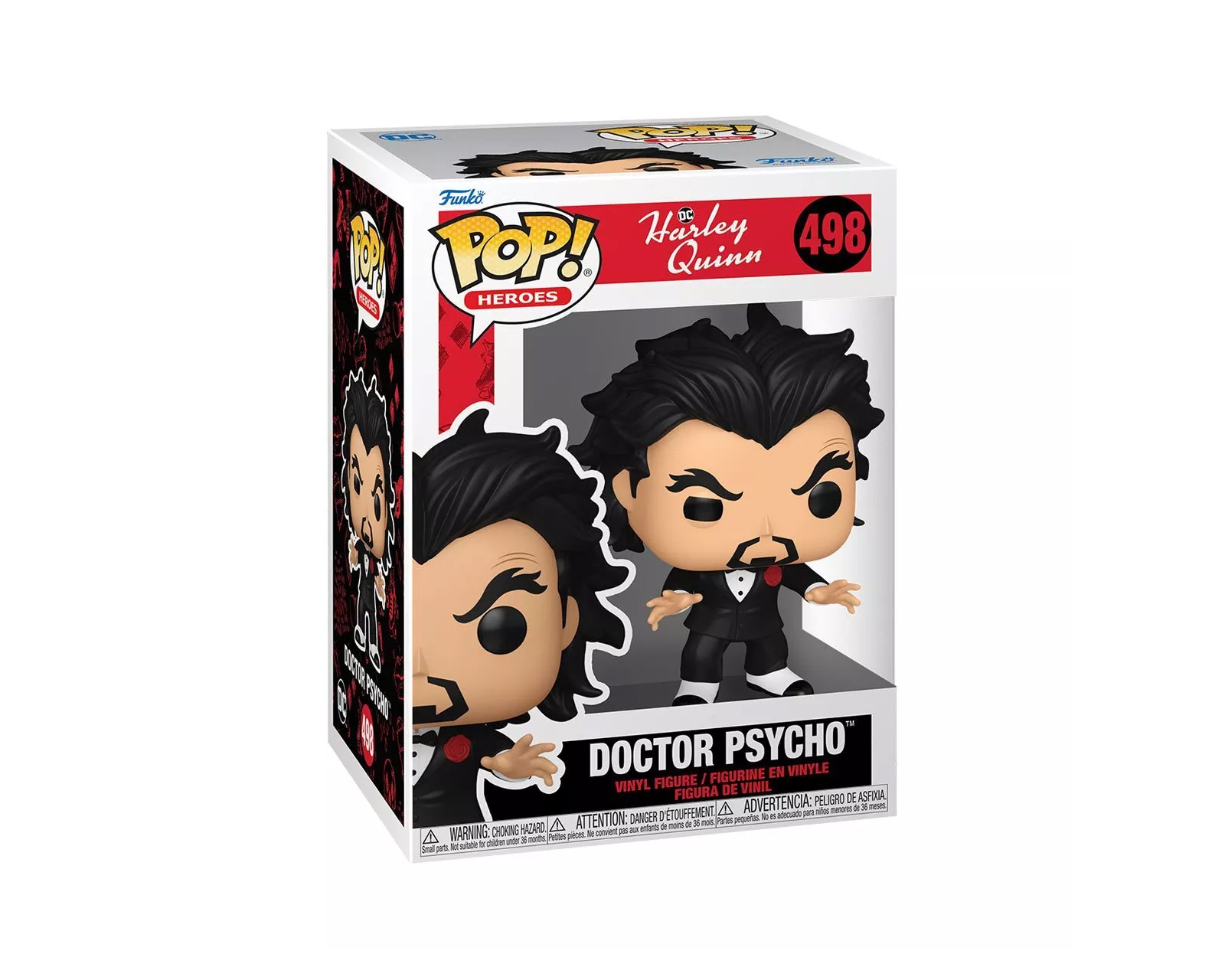 Foto 3 pulgar | Funko Pop Heroes Harley Quinn Serie Doctor Psycho 498