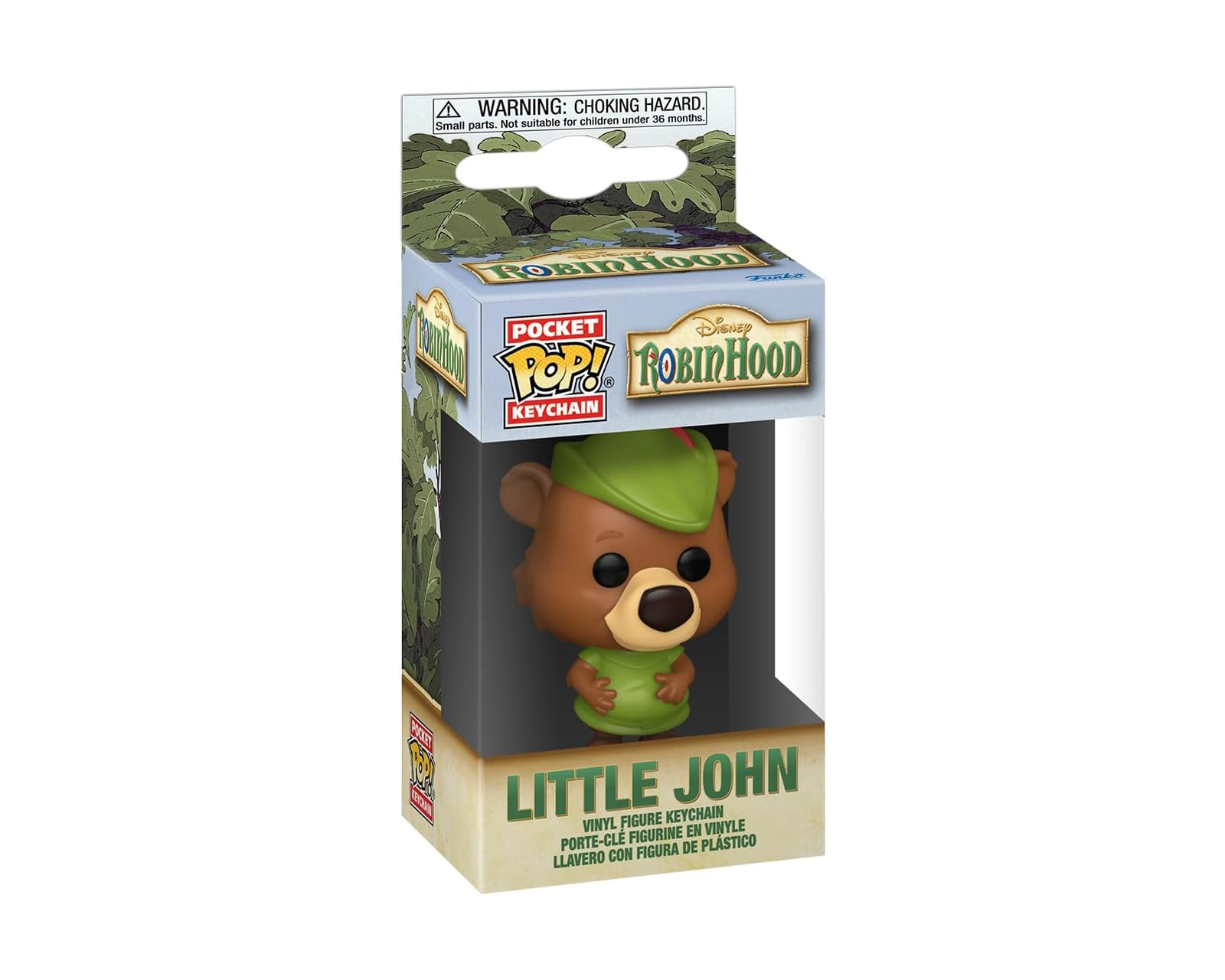 Foto 3 pulgar | Funko Pop Keychain Disney Robin Hood - Little Jon Llavero