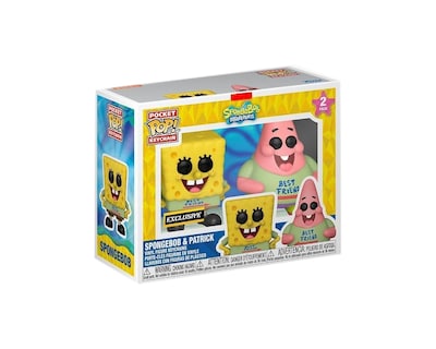 Foto 2 | Set Funko Pop Keychain Pocket Bob Esponja Y Patricio Llavero
