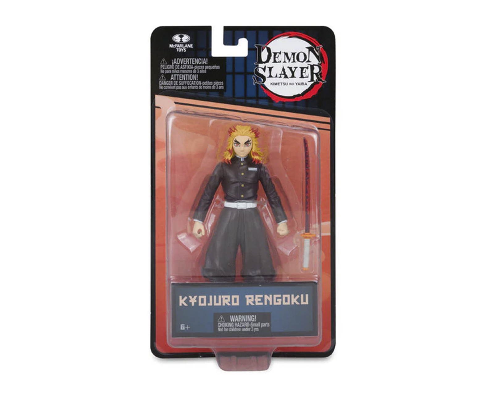 Foto 6 pulgar | Mcfarlane Figura Demon Slayer - Kyojuro Rengoku 5 Pulgadas