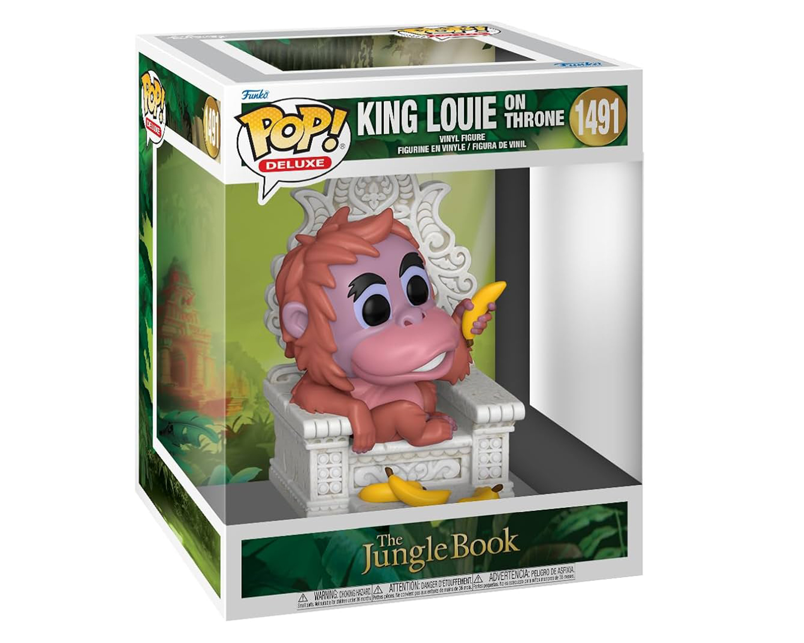 Foto 3 pulgar | Funko Pop El Libro De La Selva - Rey Louie En Trono 1491