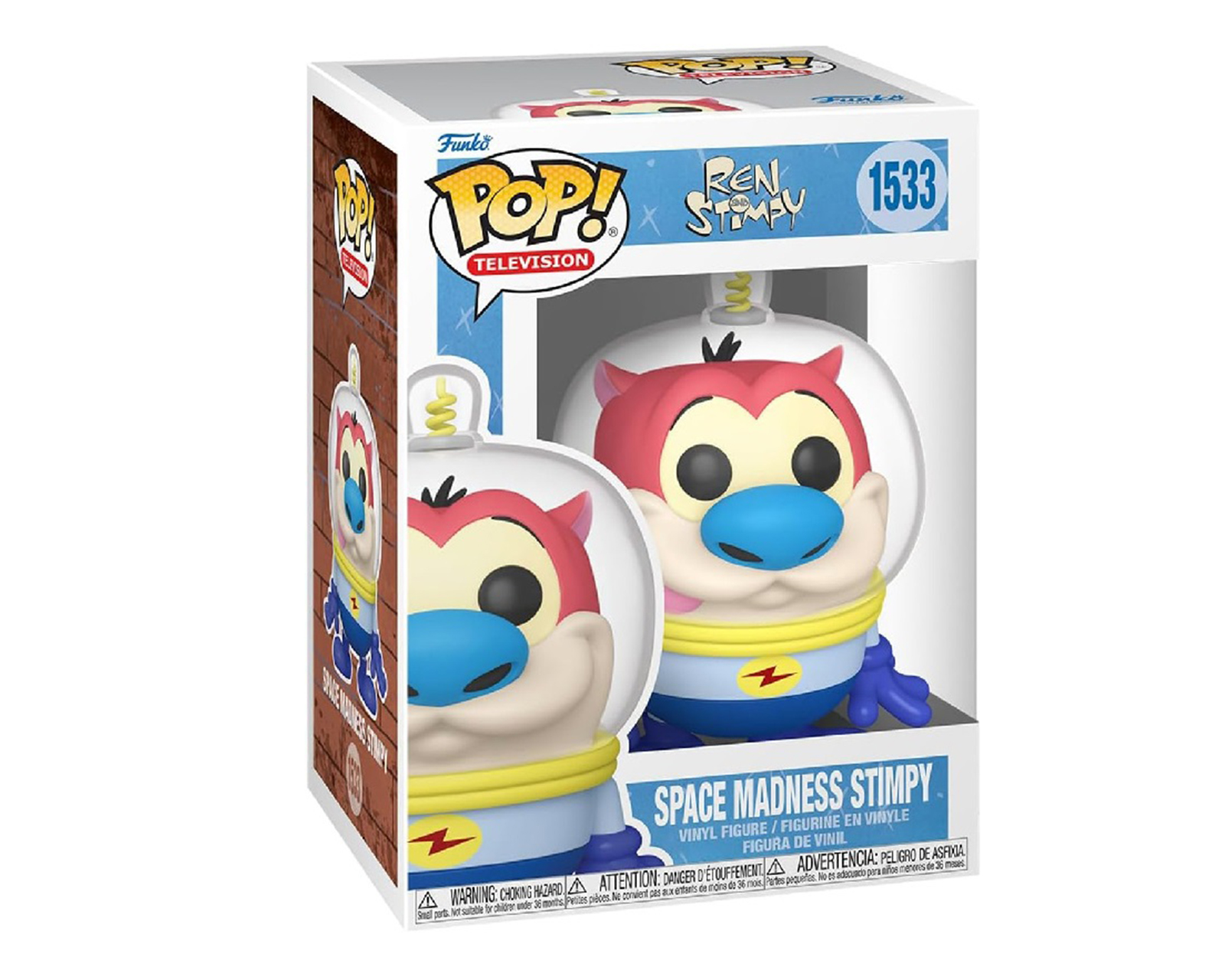 Foto 3 pulgar | Funko Pop Tv Ren y Stimpy Stimpy Traje Espacial