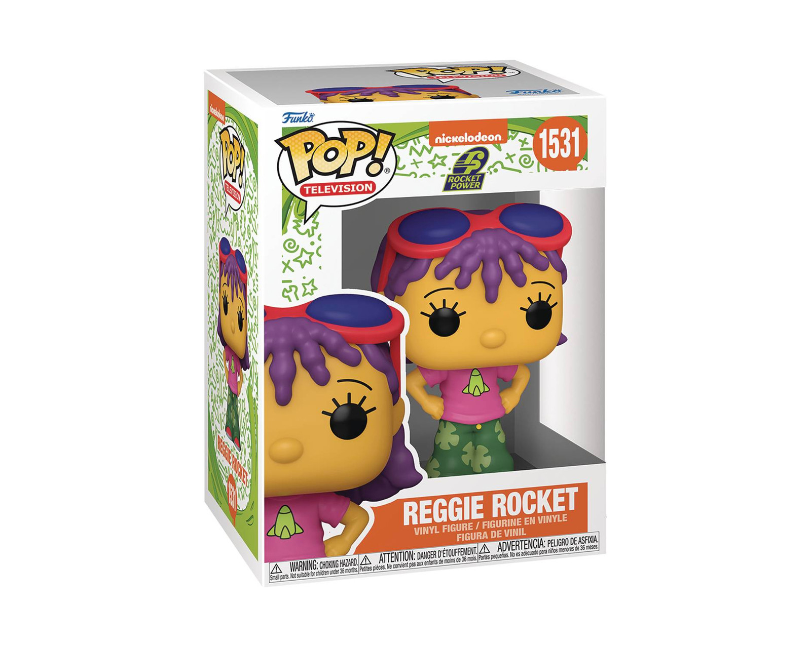 Foto 3 pulgar | Funko Pop Tv Rocket Power Reggie