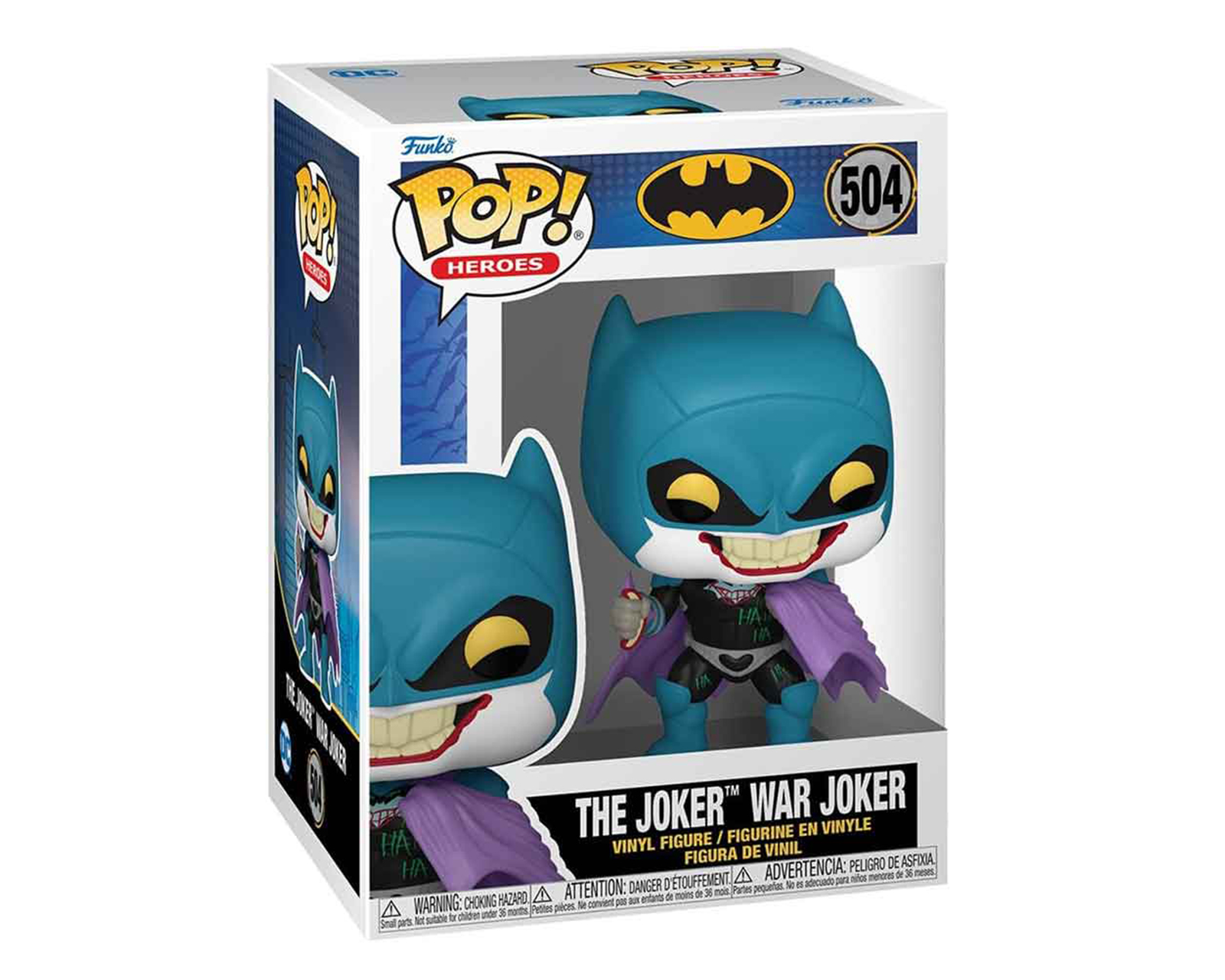 Foto 3 pulgar | Funko Pop Heroes Dc Batman Warzone Joker