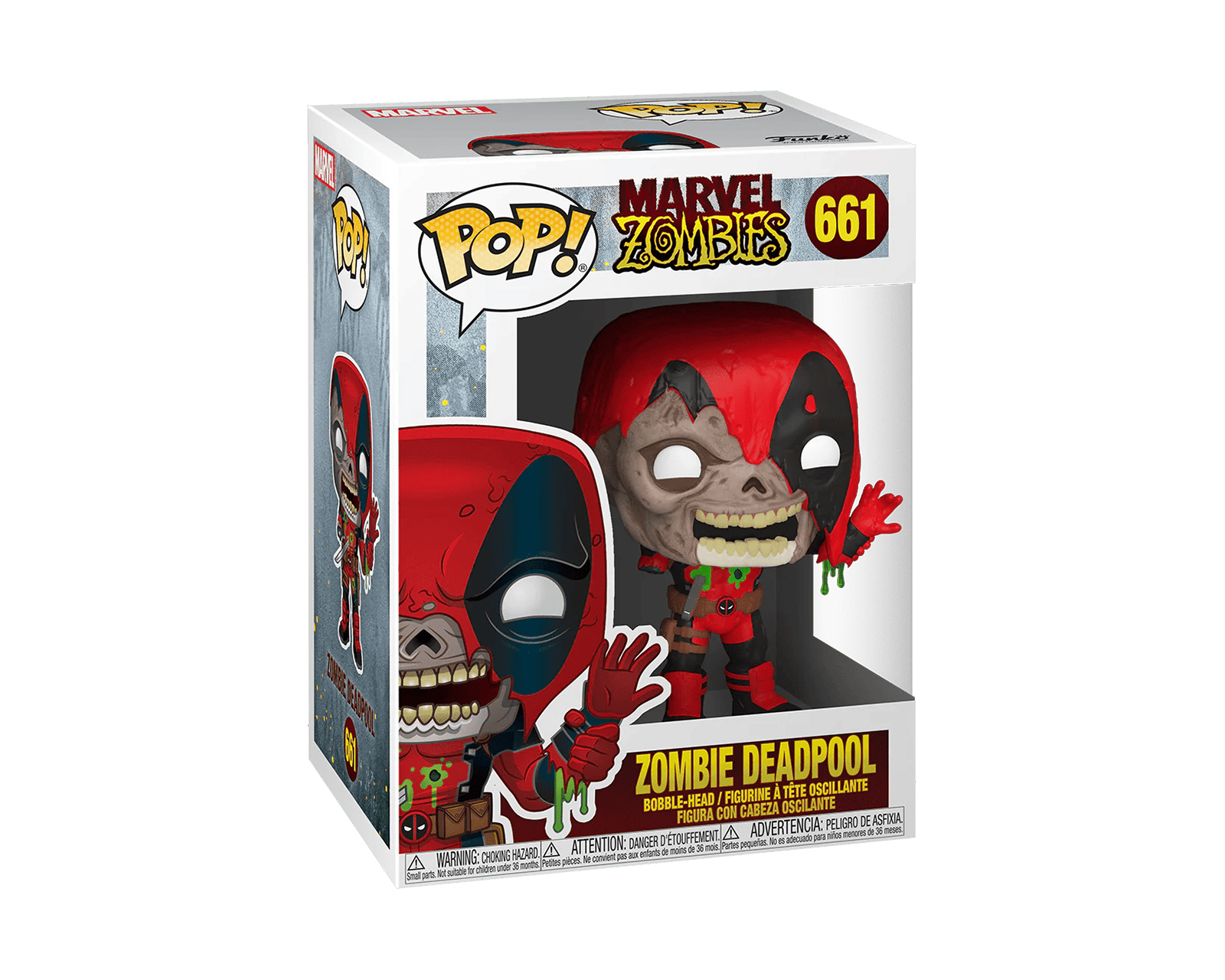 Foto 2 | Funko Pop Marvel Zombies - Deadpool 661
