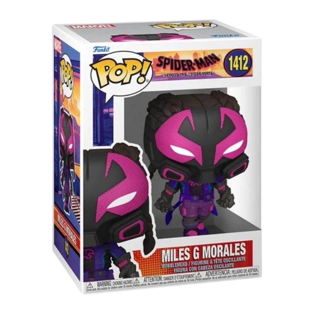 Foto 3 pulgar | Figura Funko Pop Miles G Morales 1412 Spider-Man: Across The Spider-Verse