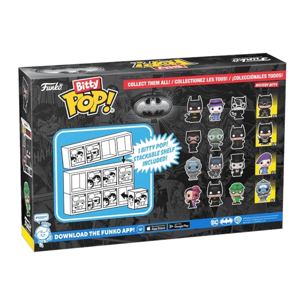 Foto 3 pulgar | Figura Funko Bitty Pop Series 4 Batman