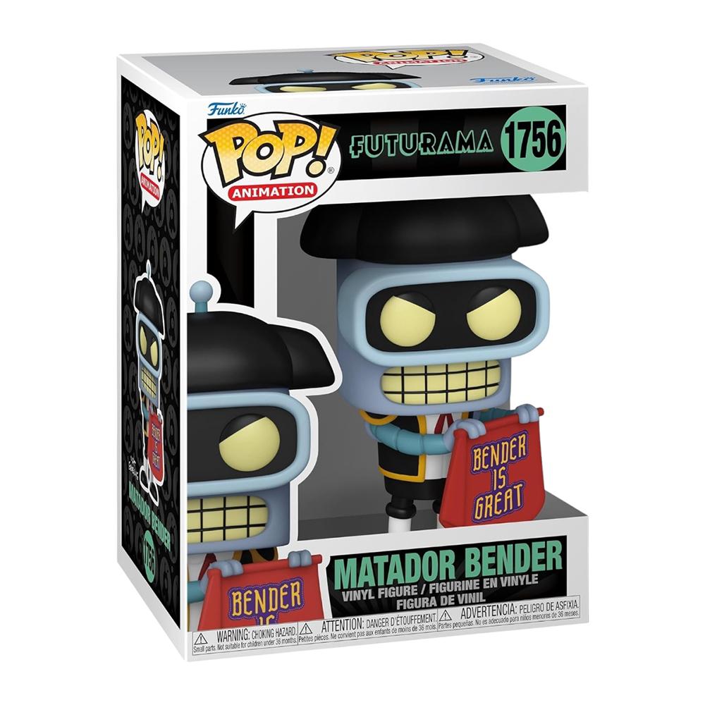Foto 3 pulgar | Funko Pop Matador Bender 1756 Futurama