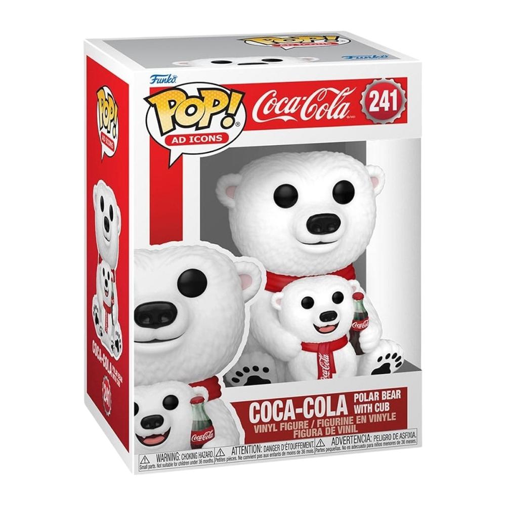 Foto 2 | Funko Pop Coca-cola Polar Bear With Cub 241 Coca-cola
