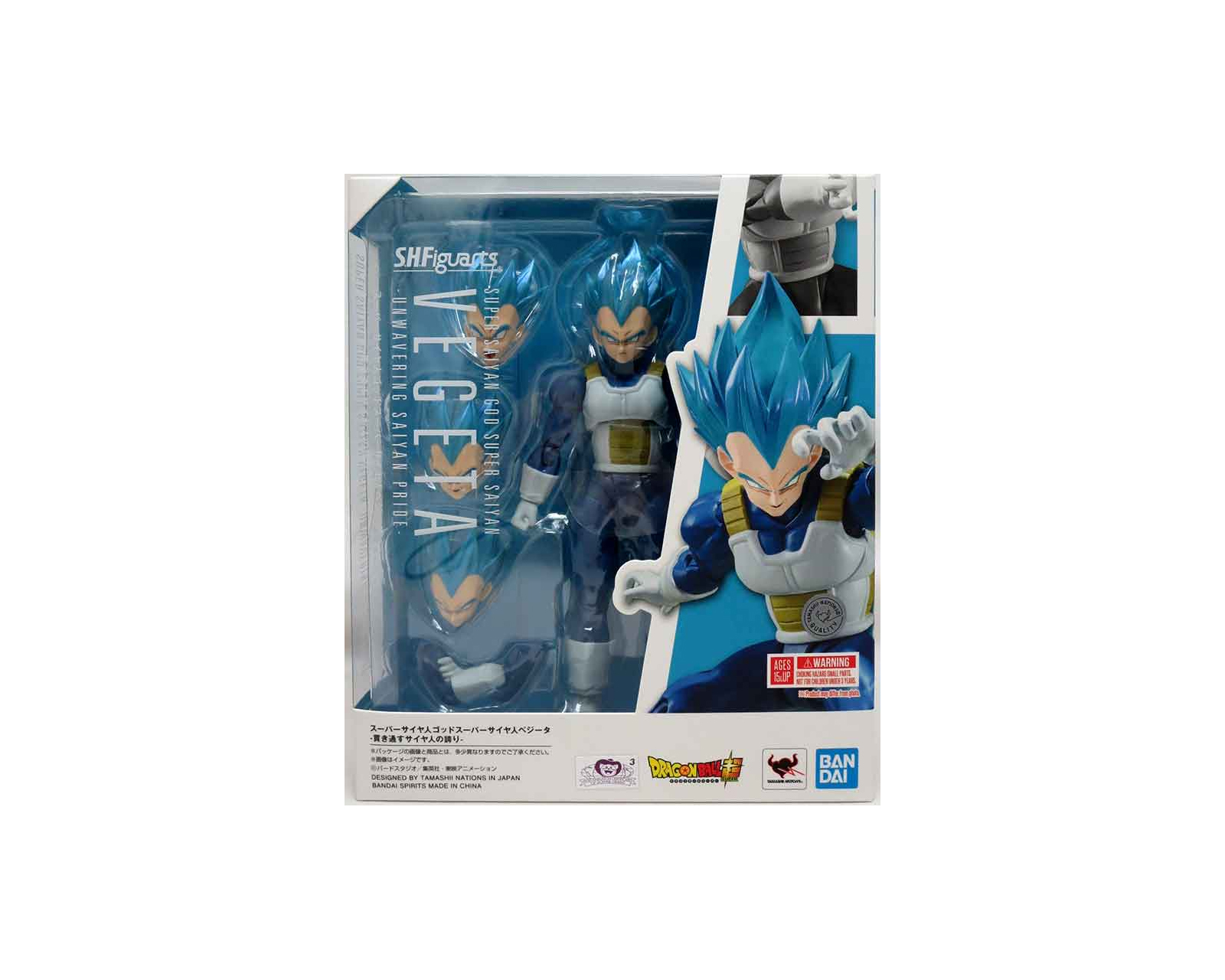 Foto 6 pulgar | Sh Figuarts Ss Blue Vegeta Unwavering Pride Dragon Ball