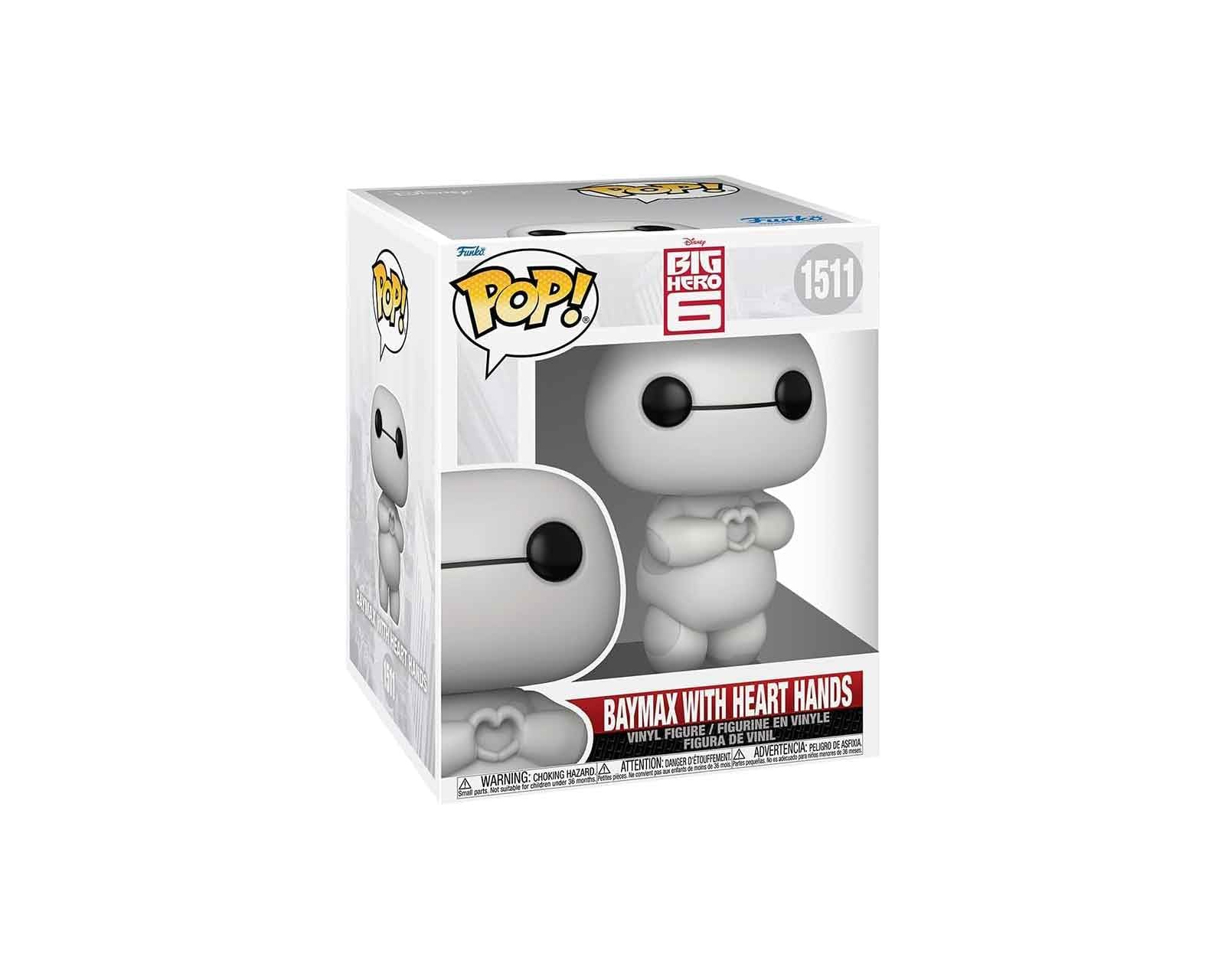Foto 3 pulgar | Funko Pop Disney Big Hero Baymax With Heart Hands