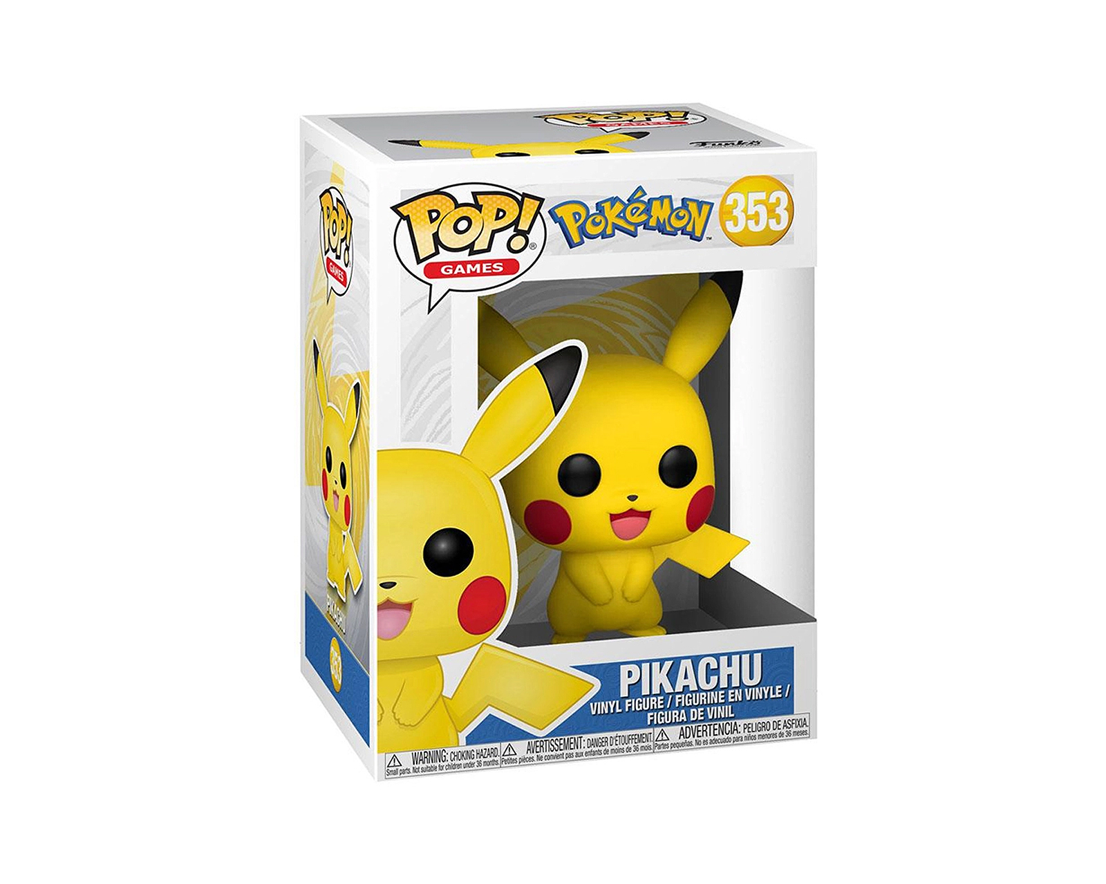 Foto 3 pulgar | Funko Pop Games Pokémon Pikachu