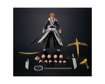Foto 5 | Bandai Sh Figuarts Bleach Ichigo Kurosaki - Dual Zangetsu