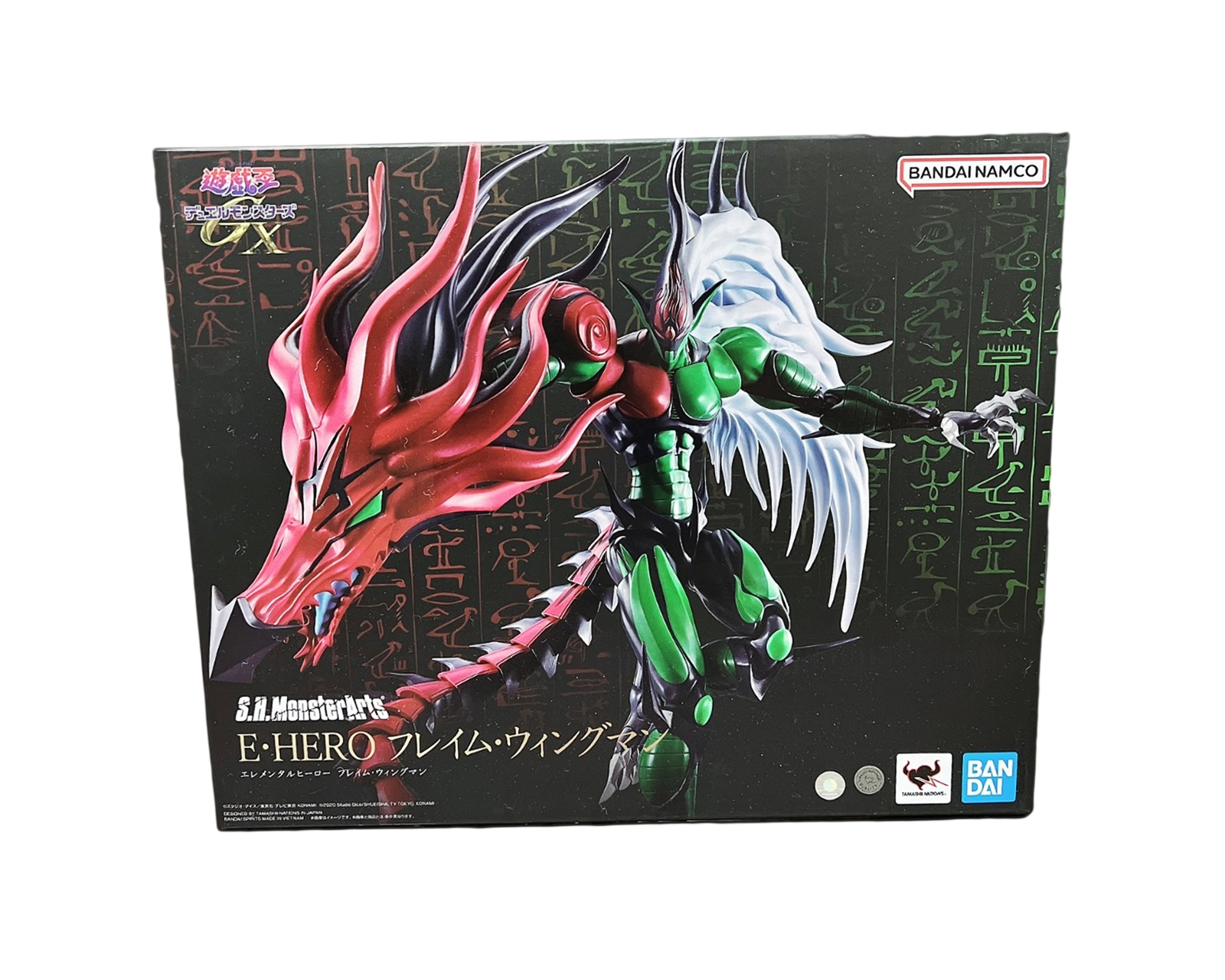 Foto 5 pulgar | Sh Monsterarts Ehero Flame Wingman Yu-gi-oh Duel Monsters Gx