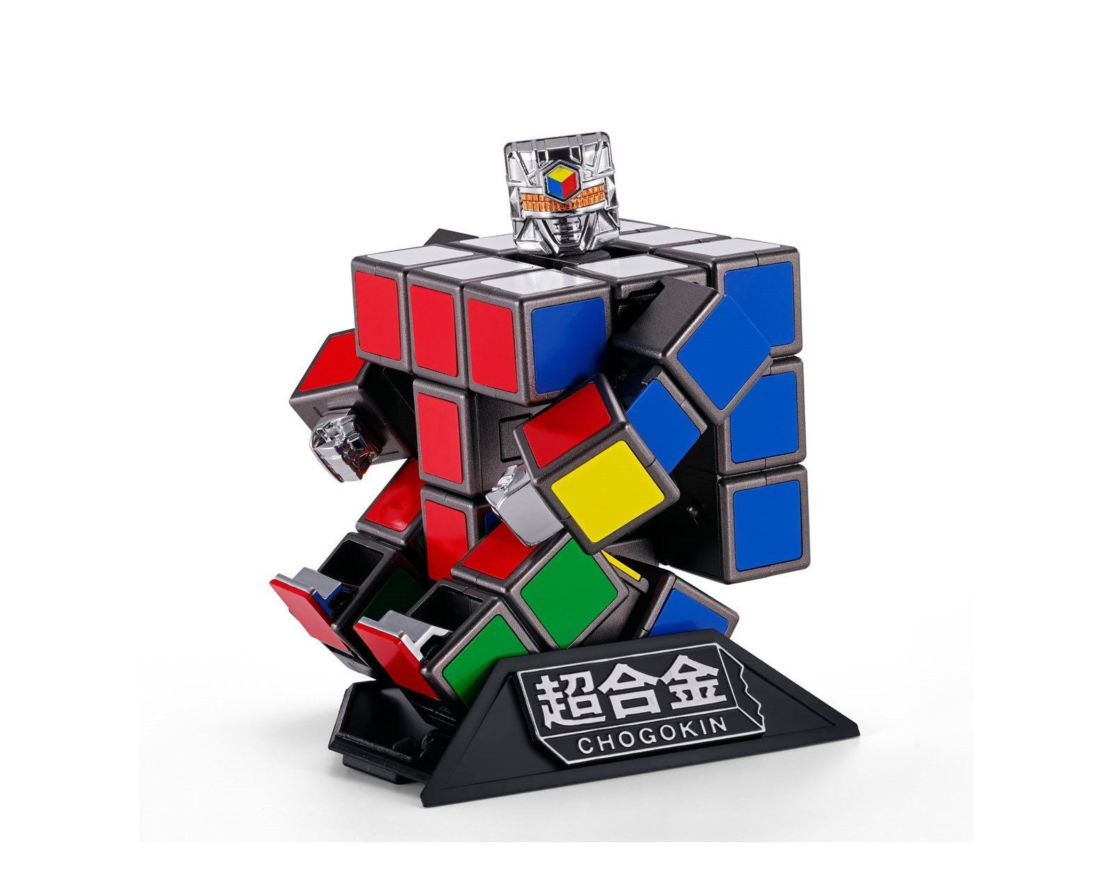 Foto 3 pulgar | Bandai Rubik's Cube Robo Chogokin