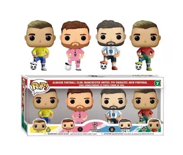 Foto 1 | Figuras Funko Pop Futbol: Cristiano Ronaldo y Lionel Messi 4 piezas