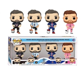 Foto 1 | Figuras Funko Pop Futbol: Lionel Messi 4 piezas