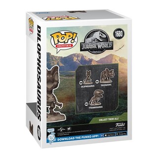Foto 3 | Funko Pop Movies: Jurassic Park - Fosil Dilophosaurus