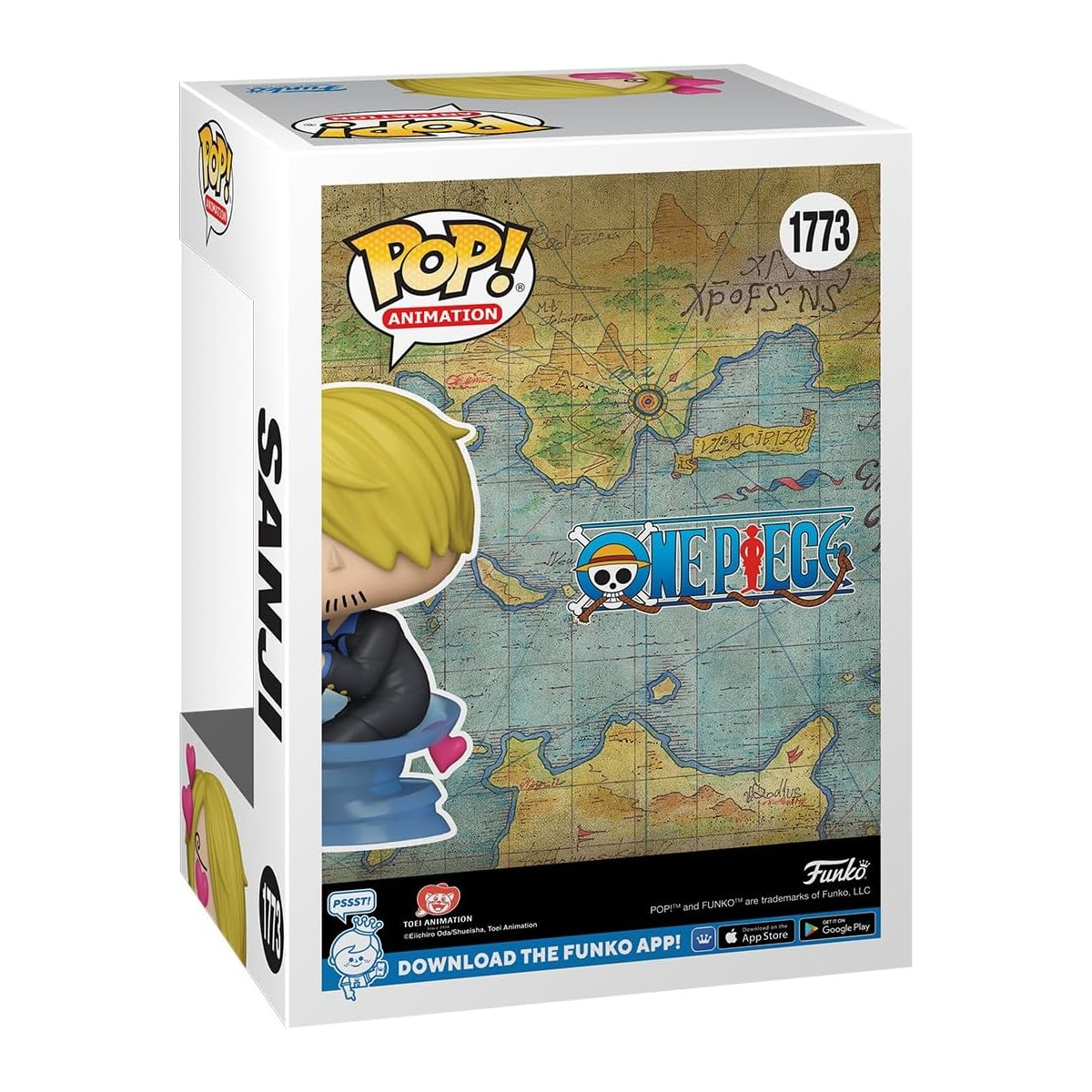 Foto 4 pulgar | Funko Pop One Piece - Sanji Enamorado