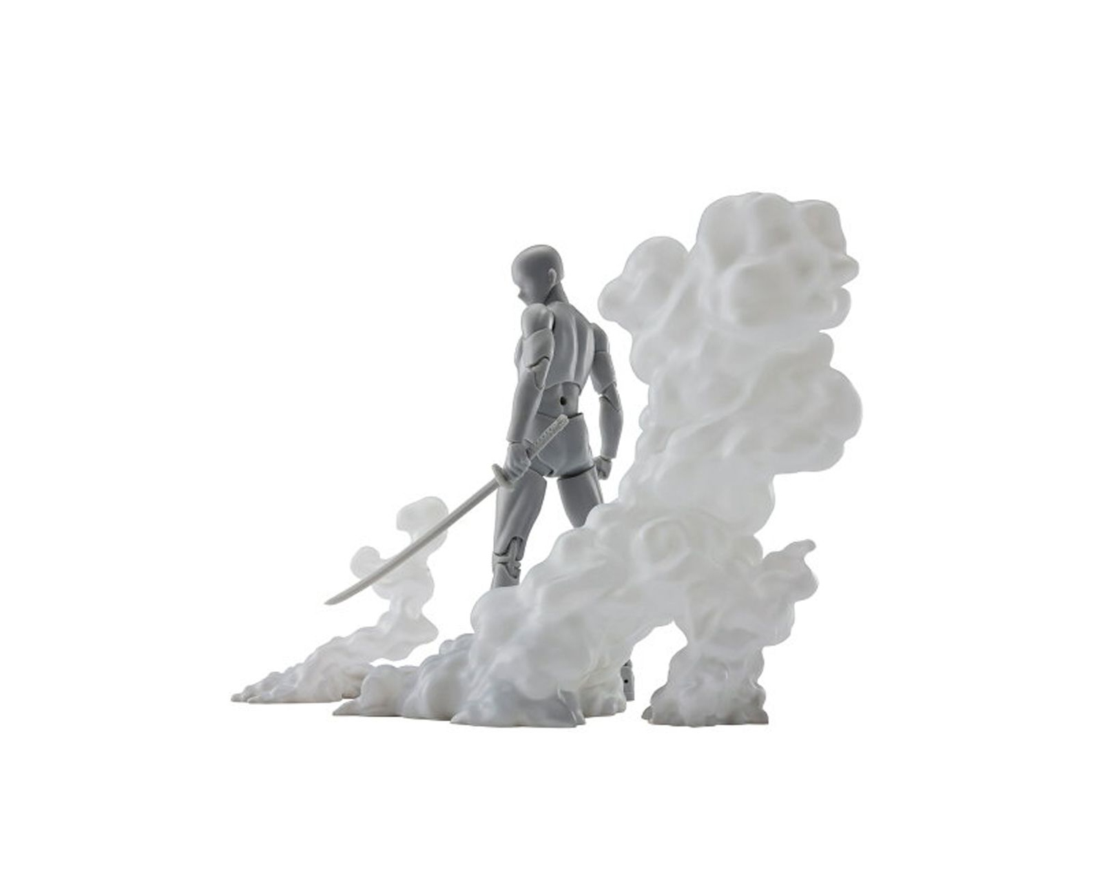 Foto 2 pulgar | Bandai Efecto Humo Versión Blanca Para Sh Figuarts