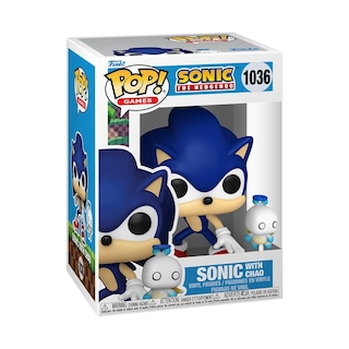 Foto 1 | Figura De Vinilo Funko Pop & Buddy Sonic The Hedgehog Sonic - Venta Internacional.