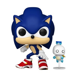Foto 2 | Figura De Vinilo Funko Pop & Buddy Sonic The Hedgehog Sonic - Venta Internacional.
