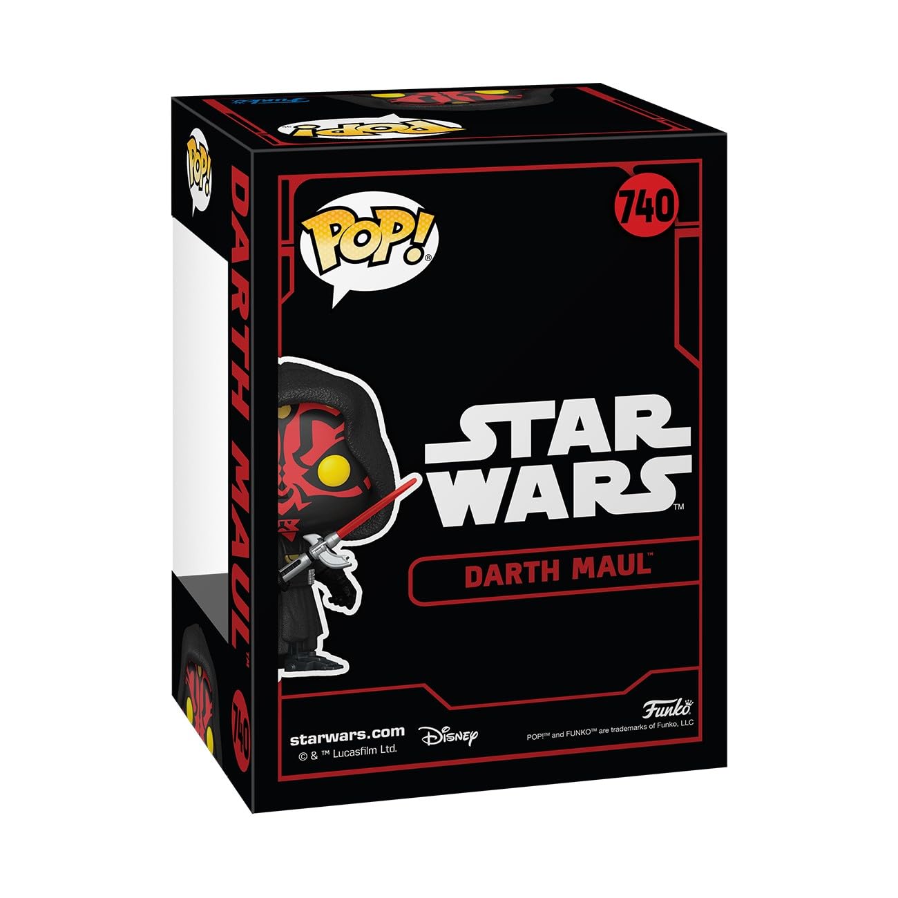 Foto 4 pulgar | Figura De Vinilo Coleccionable Funko Pop! Darth Maul De Star Wars - Venta Internacional.