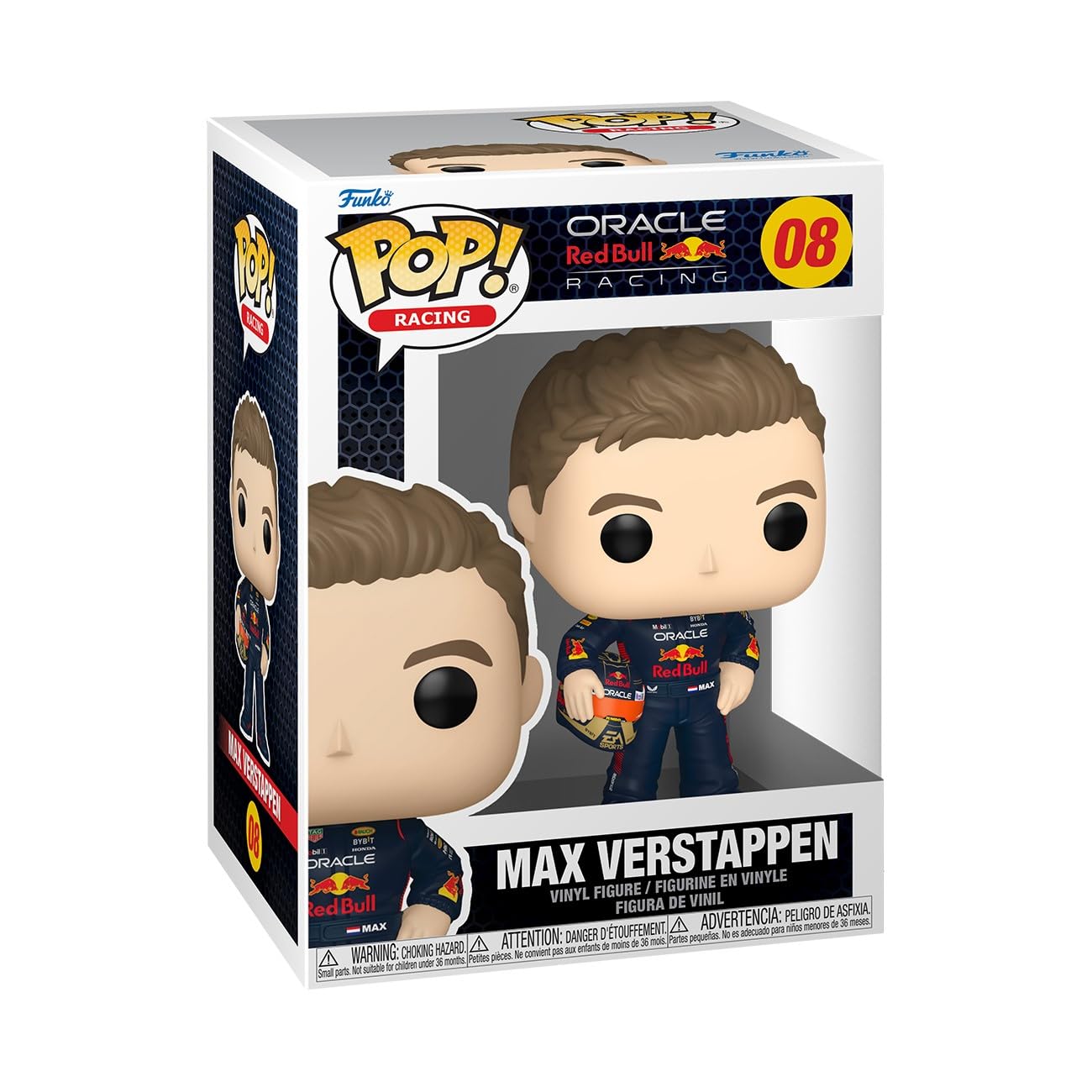 ¡funko Pop! Racing Max Verstappen Red Bull Racing, 10 Cm - Venta Internacional.