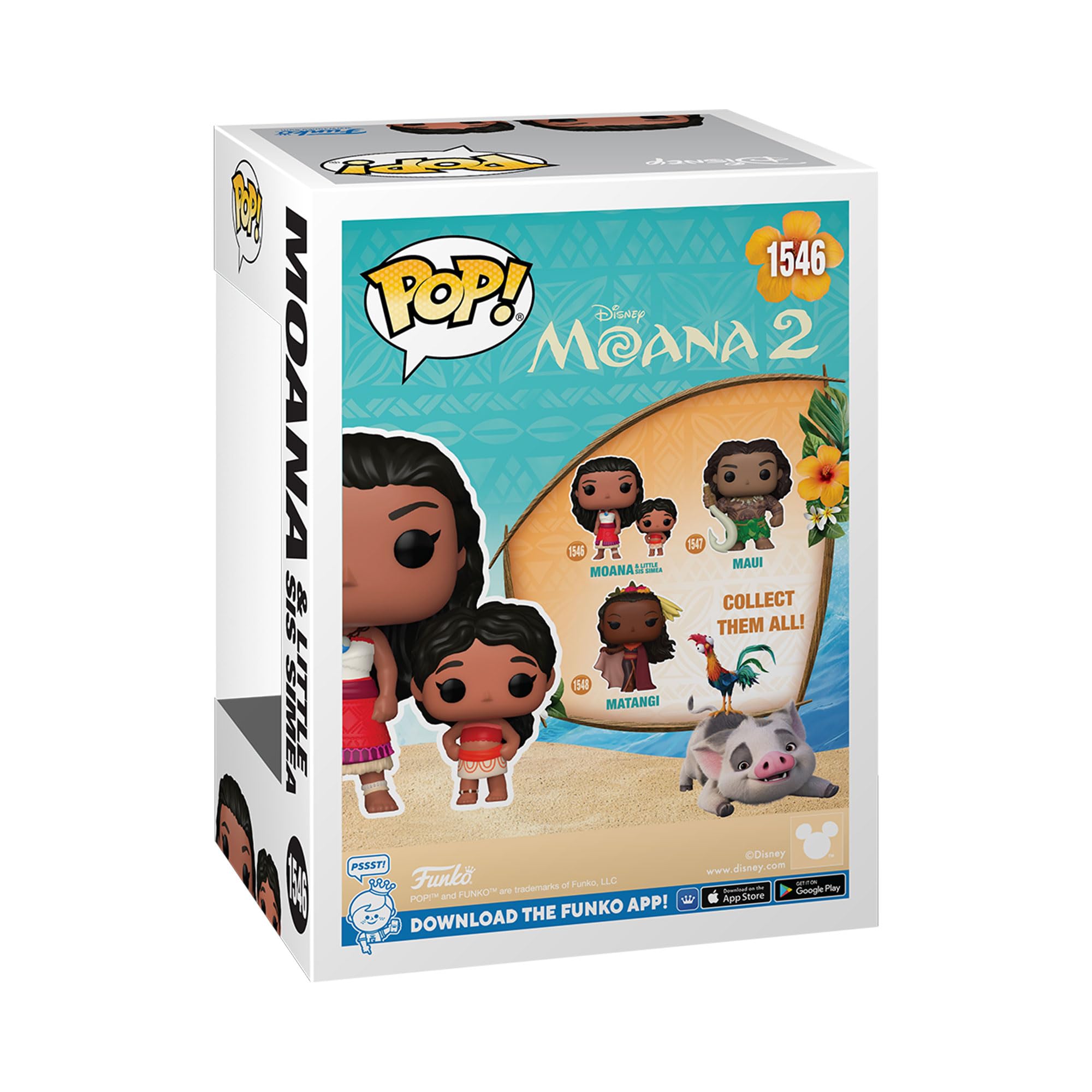 Foto 4 pulgar | Figura De Vinilo Funko Pop & Buddy Moana 2 Moana & Simea - Venta Internacional.